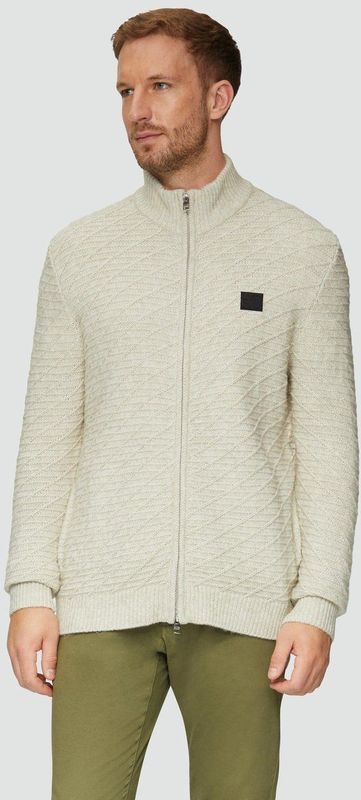 s.Oliver - Strickjacke - Vest - Wolmix - Met Tweewegrits