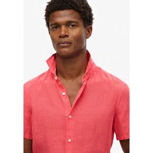 Superdry - Overhemd - Groen - 100% Linnen