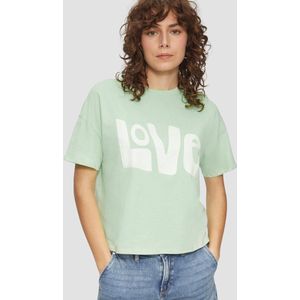 Shirt - Jersey - Ronde Hals - Losse Pasvorm - Kwartmouw - Zacht Aanvoelend