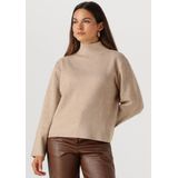 Minus - Lupi High Neck Pullover - Beige - Dames