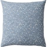 Set - INDIA BLUE - Dekbedovertrek - Blauw - Gerecycled Katoen, Omkeerbaar, Inclusief Kussensloop