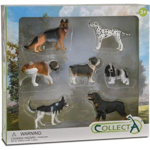 Collecta Honden: Speelset In Giftverpakking 7-delig Herder