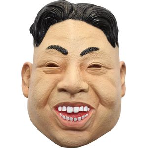 Partychimp Kim Jong-Un Volledig Hoofd Masker Halloween Masker voor bij Halloween Kostuum Volwassenen Carnaval - Latex - One size