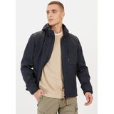 camel active Softshelljack gemaakt van gerecycled polyester - Maat menswear-66 - Donker blauw