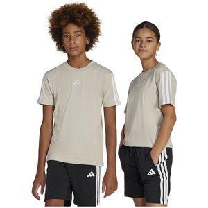Adidas - Essentials - T-shirt - Beige - Korte Mouwen - 7-8 Jaar