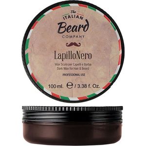 Dark wax Lapillo Nero The Italian beard company