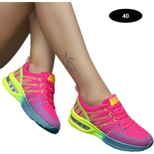 Nivard Tennisschoenen - Heren - Dames - Tenniskleding - Indoor - Outdoor - Roze - Maat 41.5