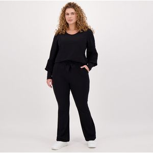 Zwarte Broek/Pantalon van Je m'appelle - Dames - Plus Size - Travelstof - 50 - 2 maten beschikbaar