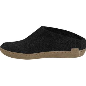Glerups Sloffen Unisex - charcoal - Maat 49
