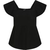 PIECES - PCMILLA SL FLOUNCE TOP - Blouse - Mouwloos - Ruches