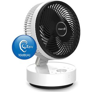 Clean Air Optima® CA-404W - Design Circulator Ventilator - Oscillatie 80º en 180º - Extreem stil - Slaapmodus - Luchtzuivering door Ionisator