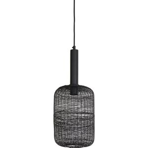 Light & Living Hanglamp Lekang - 55cm hoog - Mat Zwart