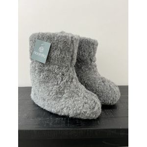 Noordiq - Merino Wollen Sloffen - Crèmewit