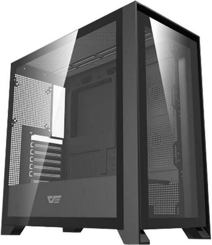 Darkflash - DRX90 - PC Behuizing - Zwart - Glas - Full-Tower