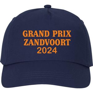 Cap - Pet Grand Prix Zandvoort - Unisex - Navy met Oranje