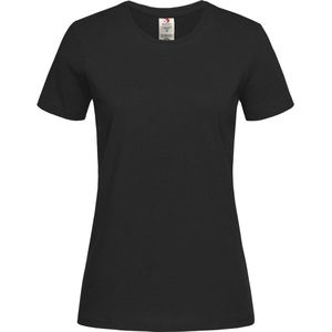 Stedman Dames/dames Klassiek Biologisch T-Shirt (Zwart Opaal)