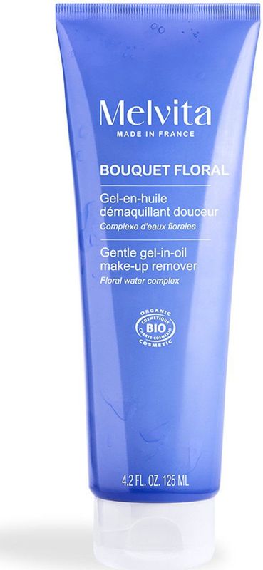 Melvita - Bouquet Floral - Gel-In-Oil Make-Up Remover - 125 ml - Make-up Verwijderaar en Reiniger