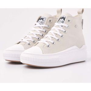 KAYA FLOW MID Dames sneakers hoog - Beige - maat 36