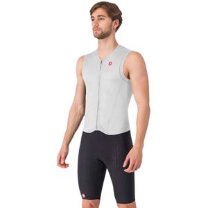 Castelli - Free Sanremo 3 Topspeed - Heren Tri Suit - Wit Zwart