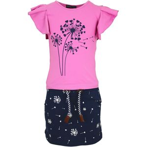 S&C Setje Paardenbloempje paars Kids & Kind Meisjes paars/Roze - Maat: 146/152