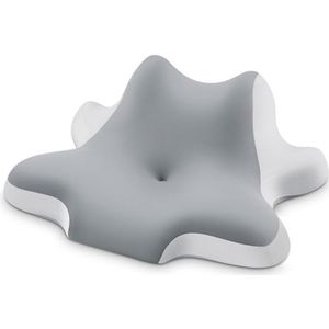 Hoofdkussens - wigkussen - Kussenwiggen voor het slapen - Traagschuim rugkussen - van nekpijn en schouderpijn - voor slapen - leunen - liggen -grijs