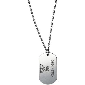Akyol - goede politieagent ketting - Poep - familie vrienden - cadeau