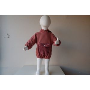 Teddy Romper Buidelzak Roze 6-9 - romper - babykleding - baby born - rompertjes baby - buidelzak - rompertjes - romper lange mouw - teddy - baby pakje - baby kleding meisje - baby kleding jongens - baby kleding unisexkerstcadeau, little, dutch