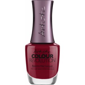 Artistic Nail Design Colour Revolution ' Foxy ' ( Bordeaux-Rood Crème )