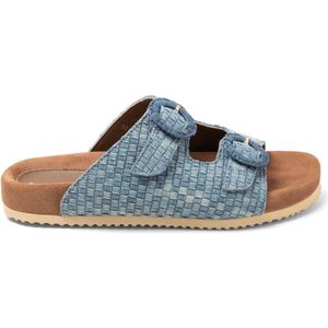 Lazamani - Karmen Dames Slippers Denim - Maat 38