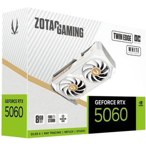 Zotac GeForce RTX 5060 Twin Edge OC - Videokaart - White Edition - 8 GB