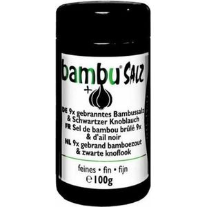 Aman Prana Bamboezout Fijn 9x Gebrand en Zwarte Knoflook