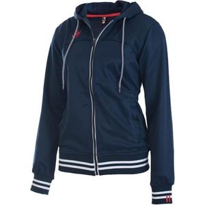 Brabo Tech Hooded  Trainingsjas - Maat XXL  - Vrouwen - blauw