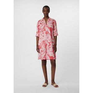 comma - Korte Overhemdjurk - Met Opvallende All-over Print