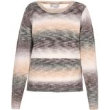 usha - Pullover - Ombre - Met Ronde Hals - Lange Mouwen - Relaxed Fit