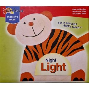 chelona kinderkamer nachtlamp tijger