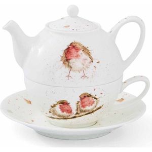 Wrendale Designs Robin Tea for One Set - Theepot met kopje