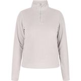 Mymo - Fleece Trui - Lichtgrijs - Dames