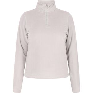 Mymo - Fleece Trui - Lichtgrijs - Dames