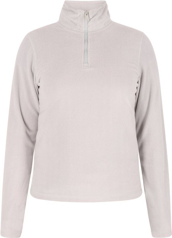 Mymo - Fleece Trui - Lichtgrijs - Dames