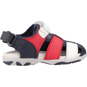 Geox Baby Jongens B Flaffee Boy Sandaal, rood (navy red), 20 EU