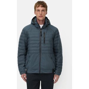 camel active teXXXactive® Blouson met afneembare capuchon - Maat menswear-32 - Inktblauw