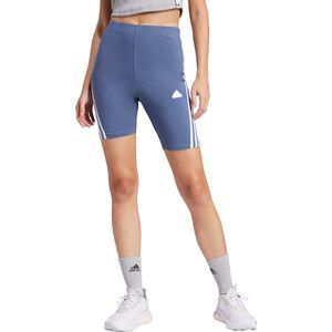 adidas Sportswear Future Icons 3-Stripes Fietsshort - Dames - Blauw- M