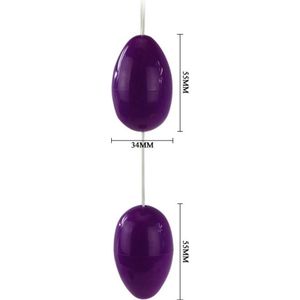 BAILE ANAL | Twins Balls Anal Beads Purple