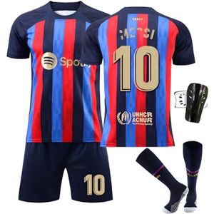 Voetbalshirt set voor kinderen - Ademend T-shirt, shorts, sokken en scheenbeschermers