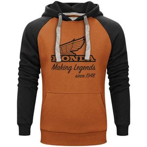 Trui Honda Vintage Legends Oranje, maat L - Honda Vintage Collection - Hoodies