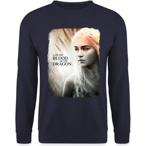 Game Of Thrones Daenerys Targaryen Citaat Sweater Heren