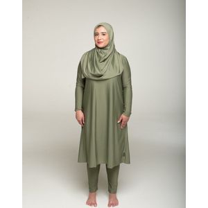 Noresty Burkini Rabat S - Lange mouwen - Modest Zwemkleding - Islamitische Zwemkleding Dames - Maat S-XXXL