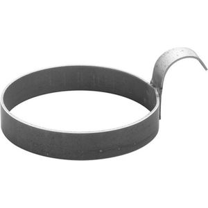 Ei ring - Ø 10cm - Plaatstalen bakvorm Ei - Ø10x2cm - Ei vorm met handvat
