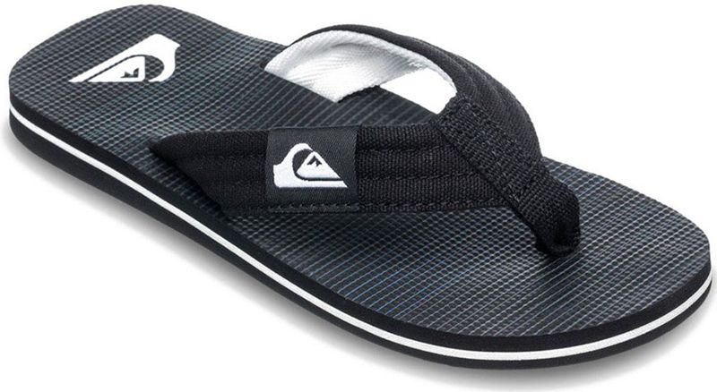 Quiksilver Molo Layback Yt sandalen voor jongens, antraciet, 32 EU