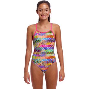 Funkita Diamond Back Zwemkleding Veelkleurig 10 Years Meisjes